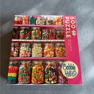 Cobble Hill 500 candy shelf puzzle